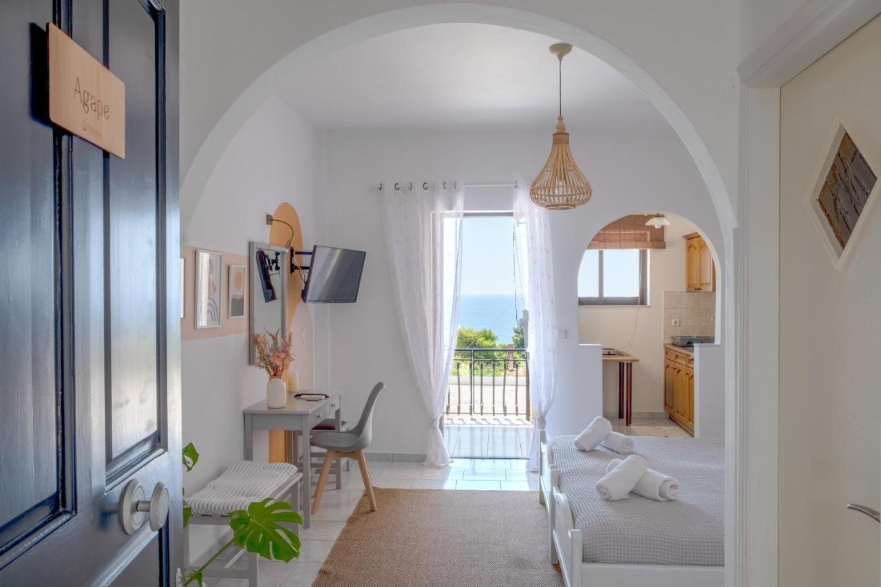 Pefkides Aegina Boutique Apartments Ajía Marína Kültér fotó