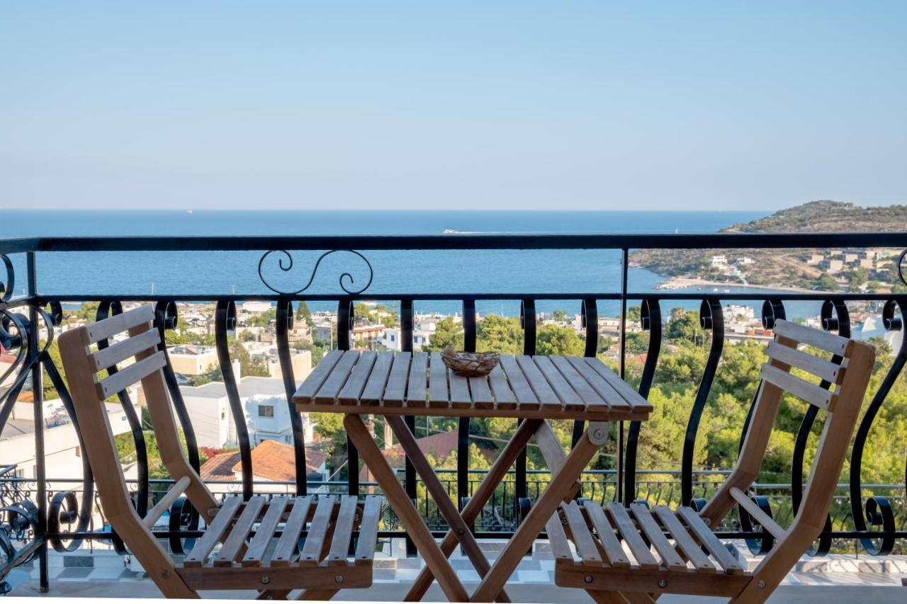 Pefkides Aegina Boutique Apartments Ajía Marína Kültér fotó