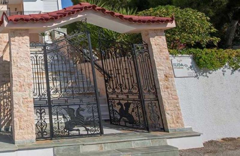 Pefkides Aegina Boutique Apartments Ajía Marína Kültér fotó